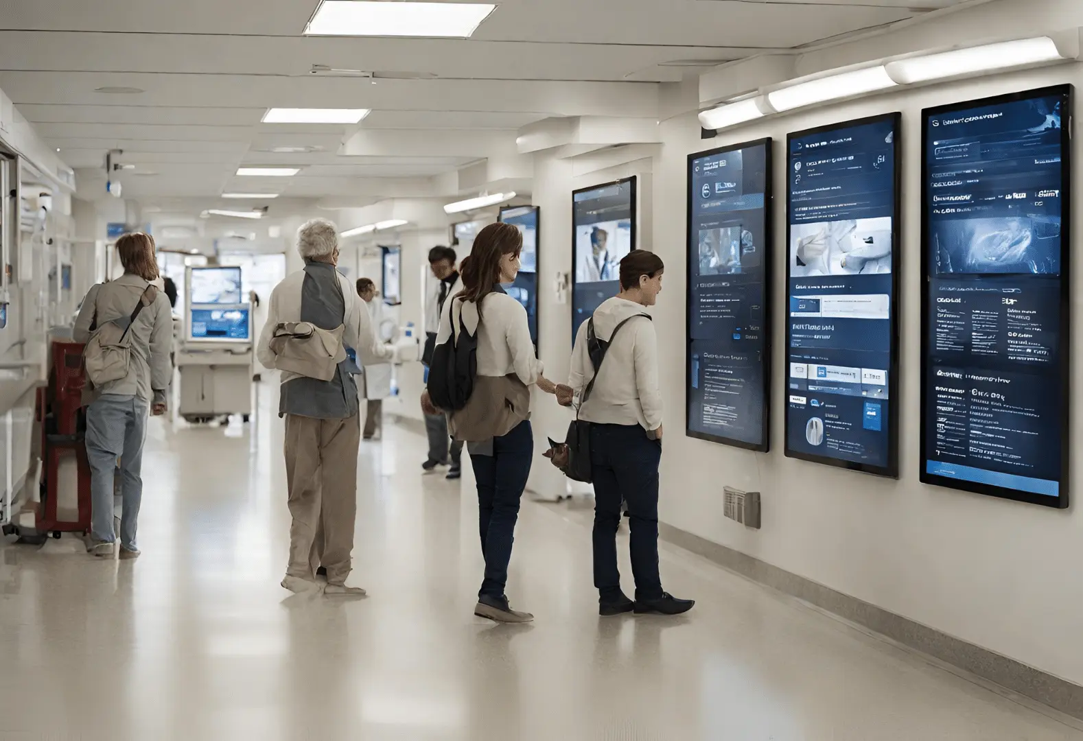Hospital Wayfinding Solutions on Digital Signage Display