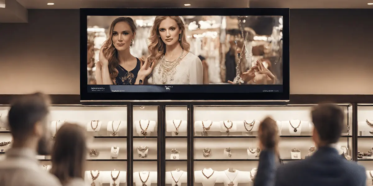 Digital Signage for Jewelry store