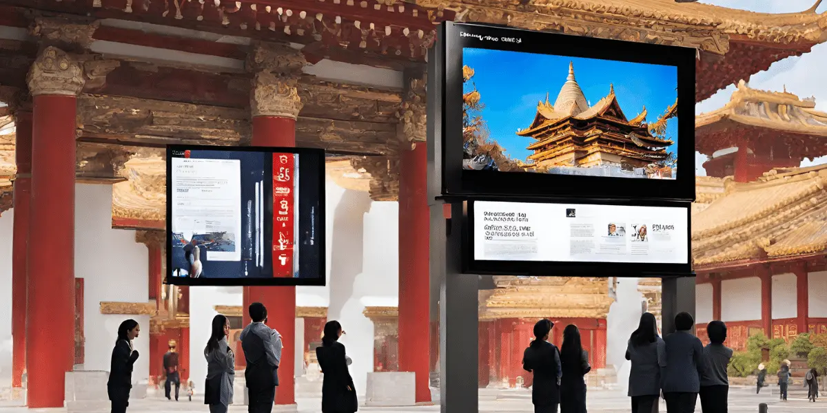 Digital Signage for The Temple 1